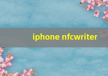 iphone nfcwriter